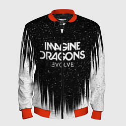 Бомбер мужской IMAGINE DRAGONS, цвет: 3D-красный