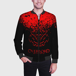Бомбер мужской Overlord, цвет: 3D-черный — фото 2