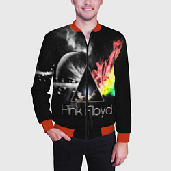 Бомбер мужской PINK FLOYD, цвет: 3D-красный — фото 2