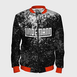 Бомбер мужской LINDEMANN: Splash, цвет: 3D-красный