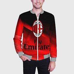 Бомбер мужской Милан, цвет: 3D-меланж — фото 2