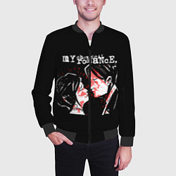Бомбер мужской My Chemical Romance, цвет: 3D-черный — фото 2