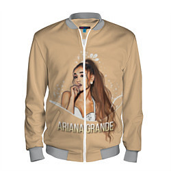 Бомбер мужской Ariana Grande Ариана Гранде, цвет: 3D-меланж