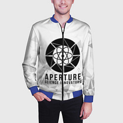 Бомбер мужской PORTAL, цвет: 3D-синий — фото 2