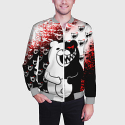Бомбер мужской MONOKUMA, цвет: 3D-меланж — фото 2