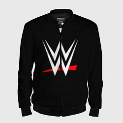 Бомбер мужской WWE, цвет: 3D-черный