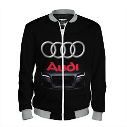 Бомбер мужской AUDI, цвет: 3D-меланж