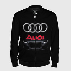 Бомбер мужской AUDI, цвет: 3D-черный