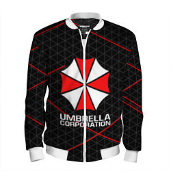 Бомбер мужской UMBRELLA CORP, цвет: 3D-белый