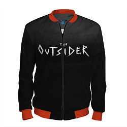Бомбер мужской The Outsider, цвет: 3D-красный