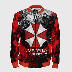 Бомбер мужской UMBRELLA CORP, цвет: 3D-красный