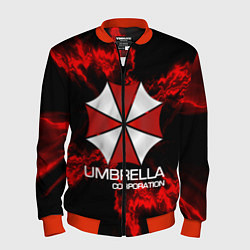 Бомбер мужской UMBRELLA CORP, цвет: 3D-красный
