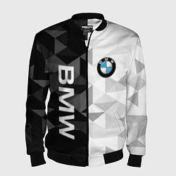 Бомбер мужской BMW, цвет: 3D-черный