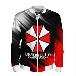 Бомбер мужской UMBRELLA CORP, цвет: 3D-белый