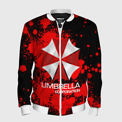 Бомбер мужской UMBRELLA CORP, цвет: 3D-белый