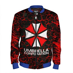 Бомбер мужской UMBRELLA CORPORATION, цвет: 3D-синий