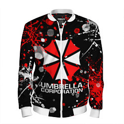 Бомбер мужской UMBRELLA CORPORATION, цвет: 3D-белый