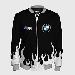 Бомбер мужской BMW БМВ, цвет: 3D-меланж