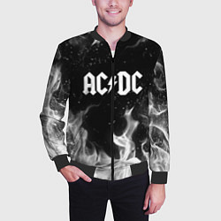 Бомбер мужской AC DC, цвет: 3D-черный — фото 2