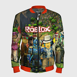 Бомбер мужской ROBLOX, цвет: 3D-красный