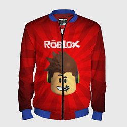Бомбер мужской ROBLOX, цвет: 3D-синий