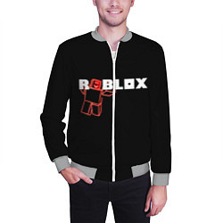 Бомбер мужской Роблокс Roblox, цвет: 3D-меланж — фото 2