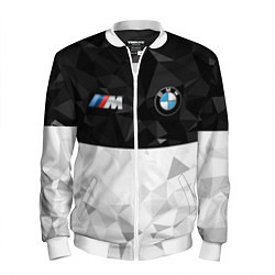 Бомбер мужской BMW M SPORT, цвет: 3D-белый