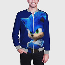 Бомбер мужской SONIC, цвет: 3D-меланж — фото 2