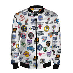 Мужской бомбер NBA Pattern