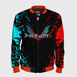 Бомбер мужской DEVIL MAY CRY, цвет: 3D-красный