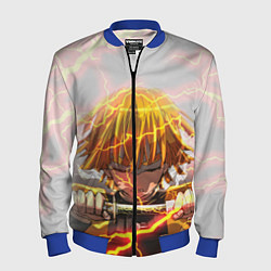 Бомбер мужской KIMETSU NO YAIBA, цвет: 3D-синий