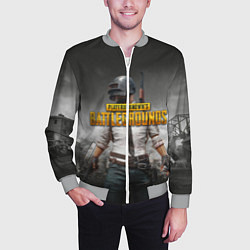Бомбер мужской PUBG, цвет: 3D-меланж — фото 2