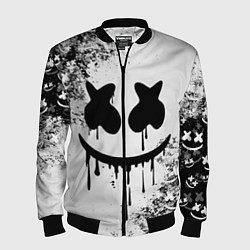 Бомбер мужской Marshmello, цвет: 3D-черный