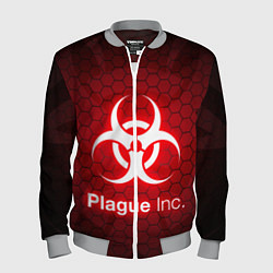 Бомбер мужской PLAGUE INC, цвет: 3D-меланж
