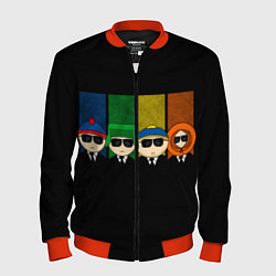 Бомбер мужской South Park, цвет: 3D-красный