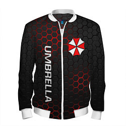 Бомбер мужской UMBRELLA CORP, цвет: 3D-белый