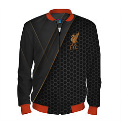 Бомбер мужской Liverpool FC, цвет: 3D-красный