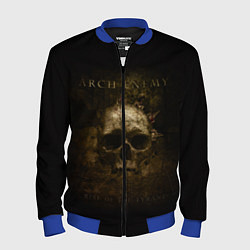 Бомбер мужской ARch Enemy 37, цвет: 3D-синий