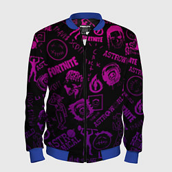 Бомбер мужской TRAVIS SCOTT X FORTNITE, цвет: 3D-синий