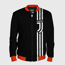 Бомбер мужской JUVENTUS, цвет: 3D-красный