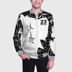 Бомбер мужской Michael Jordan 23, цвет: 3D-меланж — фото 2