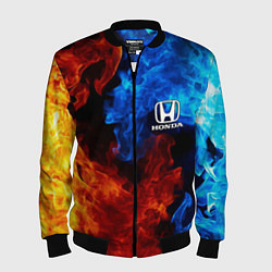 Бомбер мужской HONDA, цвет: 3D-черный