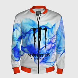 Бомбер мужской MONSTER ENERGY, цвет: 3D-красный