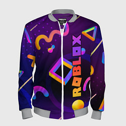 Бомбер мужской Roblox, цвет: 3D-меланж