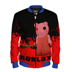 Бомбер мужской Roblox Piggy, цвет: 3D-синий