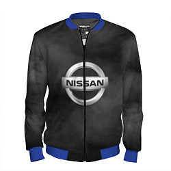 Бомбер мужской NISSAN, цвет: 3D-синий