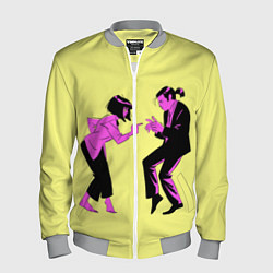 Бомбер мужской Криминальное чтиво, цвет: 3D-меланж