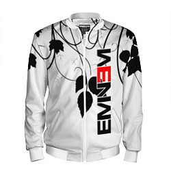 Бомбер мужской Eminem, цвет: 3D-белый