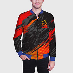 Бомбер мужской Форма для мотокросса FOX, цвет: 3D-синий — фото 2