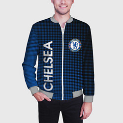 Бомбер мужской CHELSEA, цвет: 3D-меланж — фото 2